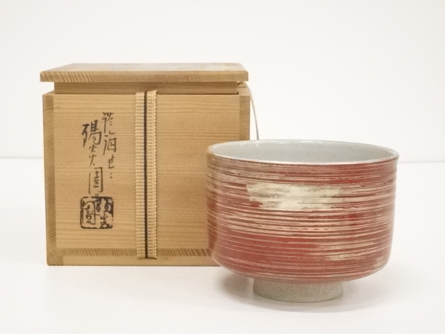 JAPANESE TEA CEREMONY / CHAWAN(TEA BOWL) / ZEZE WARE / BY SHINJO IWASAKI
